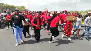 EFF members celebrate as eight members are released