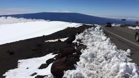 It does snow in Hawaii