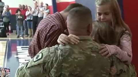 Soldier surprise homecoming compilation, Coming Home Soldiers#15