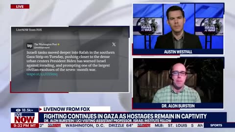 Israel-Hamas war_ IDF tanks push deeper into Rafah as civilians flee _ LiveNOW from FOX
