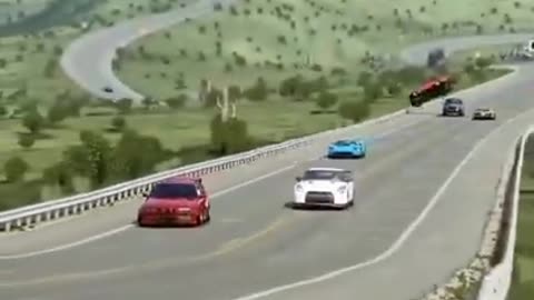 super car stunt