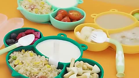 Baby silicone tableware set (562)