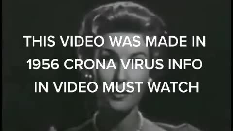 This is a video from 1956. They predicted everything we are going through right now.