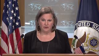 Victoria Nuland on 1.27.22: Nord Stream 2 Will Not Move Forward