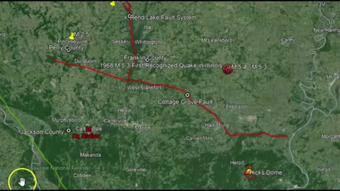 Earthquake East Of St. Louis Felt Through Out Area M 2.8