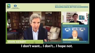 John Kerry Says We Must Have A "Wartime Mentality" Toward Climate Change