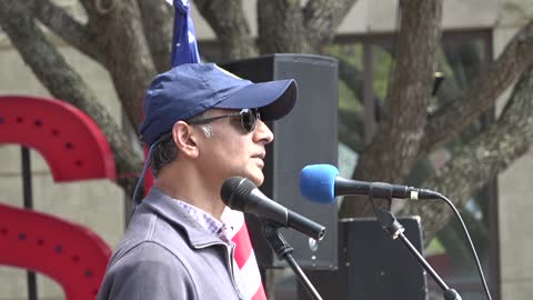 Freedom Matters Action Group UNITE FOR FREEDOM rally 3/21/21 - Speaker Madhu Sekharan