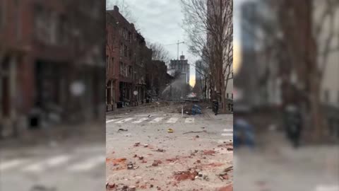 La explosión de Nashville vino de un vehículo que avisaba de una bomba