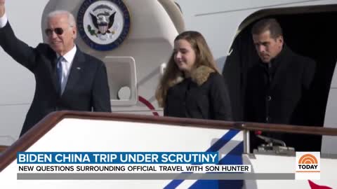 Hunter Biden TRAVELLED to China with his father in 2013 to SET UP a Chinese BUSINESS partnership