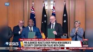 Albanese responds to Papua New Guinea's security talks with China