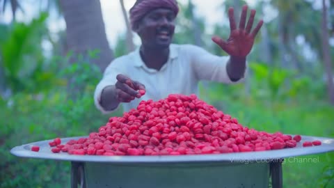 1000 HONEY CANDY _ Thaen Mittai _ 90's Kids Special Snacks _ Dessert Candy Recipe Cooking in Village