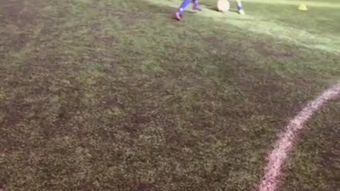 Little soccer star girl humiliates her opponent
