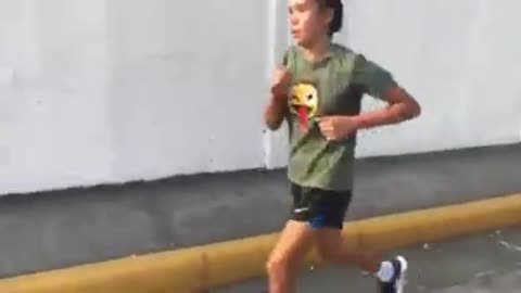 PHILIPPINE EVITA, TALENTS ON LONG DISTANCE AND PERFECT RUNNING TECHNIQUE- MANILA-PHILIPPINES