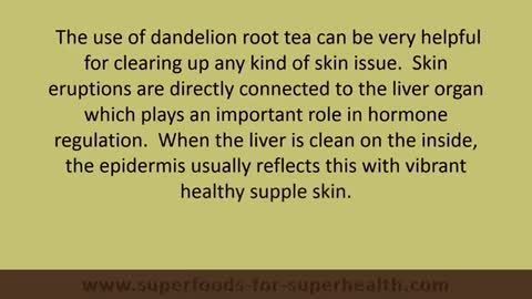 Dandelion Root Benefits