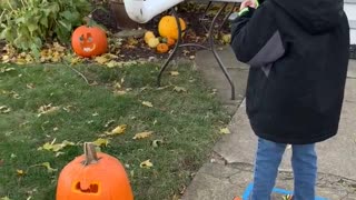 Socially Distanced Trick or Treating