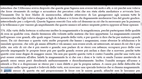 Mistica città di Dio libro Secondo, Capitoli I-XII