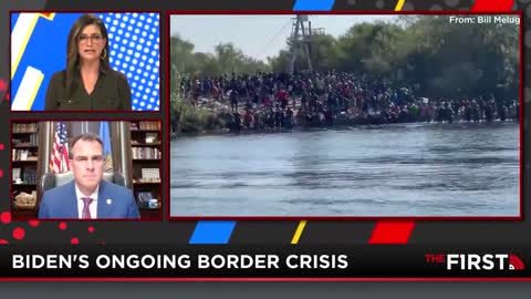 Gov Stitt saw the border crisis first-hand last week. He shares his experience with Dana Loesch.