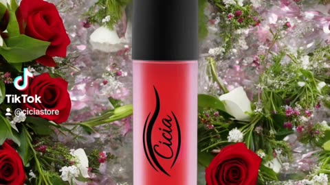 Cicia Premium Red Lip Oil - Cherry Moisturizing and Nourishing Glossy Finish | Lip Care Treatment