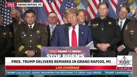 “We will END deadly sanctuary cities immediately.” — President Trump in Grand Rapids, Michigan