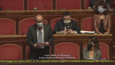 Alberto Bagnai (Lega), Senato, 6/5/21