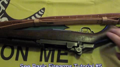 Basic Firearms Disassembly #4: M1 Garand semiautomatic rifle