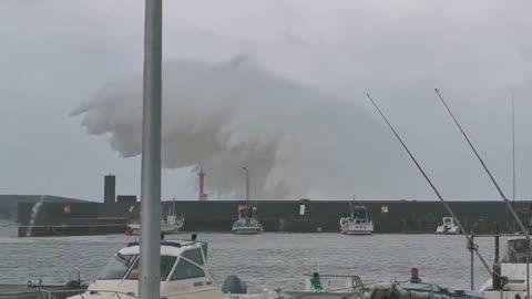 Apocalyptic Footage Shows Typhoon’s Rage In Japan.