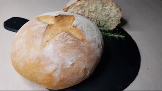 The easiest bread recipe in the world! If I can make it so can you!