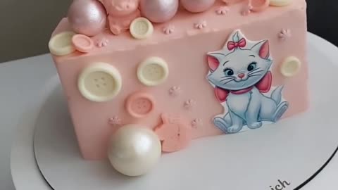 Cute Half Cake