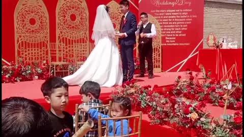 Wedding show in Hebei, China