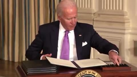 Watch Joe Biden Struggles for something.