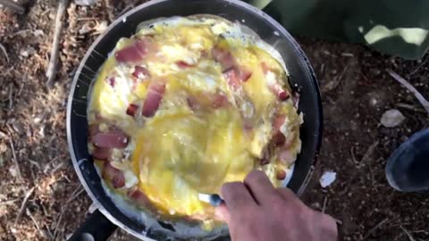 Making breakfast whilst camping_batch