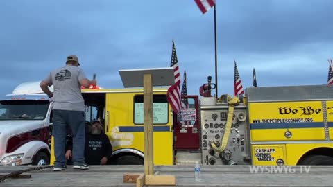 The People's Convoy - Post Falls, ID Rally 5/4/2022