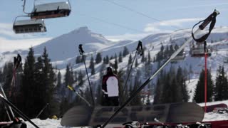 Learn How To Ski In Resort Cold Mountain