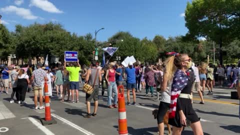 CONFRONTED At The STOP THE STEAL RALLY, Austin TX