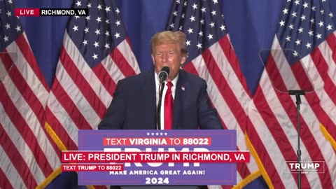 President Trump in Richmond, VA