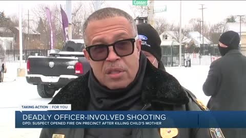 Detroit Police Shoot, Kill Murder Suspect Who Opened Fire On Police Station
