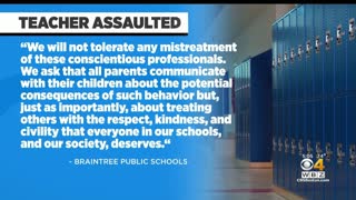 A Braintree student assaults a teacher inspired by alleged "slap a teacher" TikTok challenge