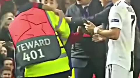 Cristiano Ronaldo respect moments