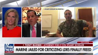 A lawyer gives an update on Lt. Col. Stuart Scheller