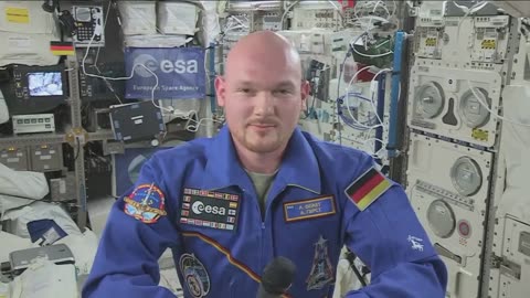 German Astronaut On International Space Station Discusses Life In Orbit With German Media