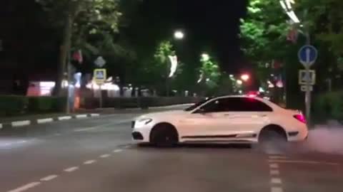 C63s AMG streetracing