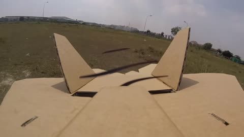 Cardboard RC Airplane DIY - F22 Raptor l S-DiY