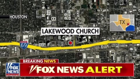 Shooter down near Lakewood Church in Houston
