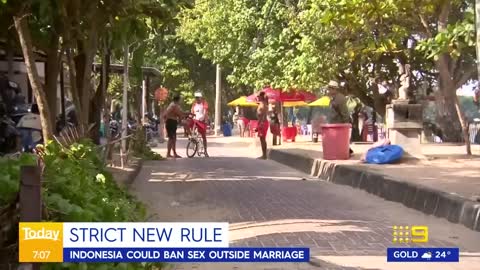 Indonesia could ban sex outside marriage | 9 News Australia