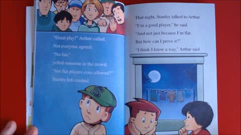 Flat Stanley at Bat by Jeff Brown |English stories for kids | learn English through stories