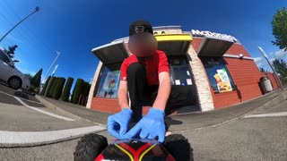 Using an RC Car to Snag Some Fast Food