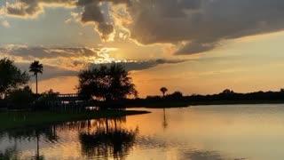 Lake Okeechobee Sunset.