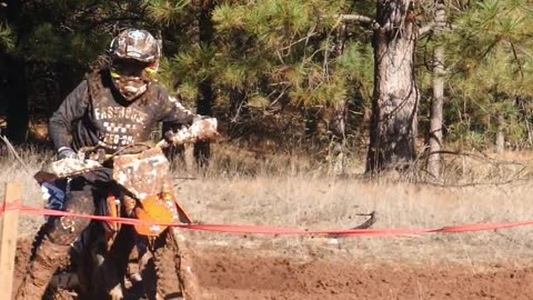 Mishaps at the Wilseyville Hare Scrambles