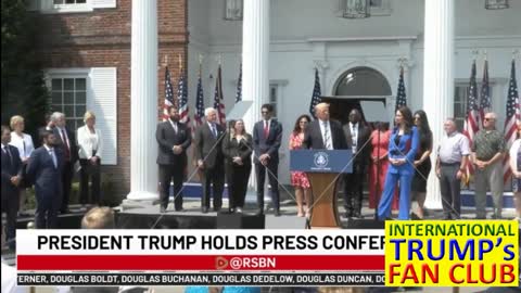 President Donald J. Trump Holds Press Conference; Announces Lawsuit Against Big Tech 7-7-21