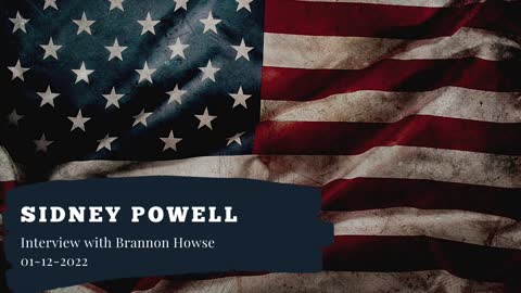 Sidney Powell's interview with Brannon Howse